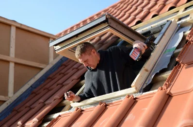 Pose de fenêtres de toit Velux au Bardon